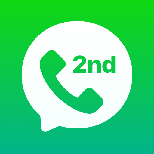 Second Phone Number - 2nd Line Logo